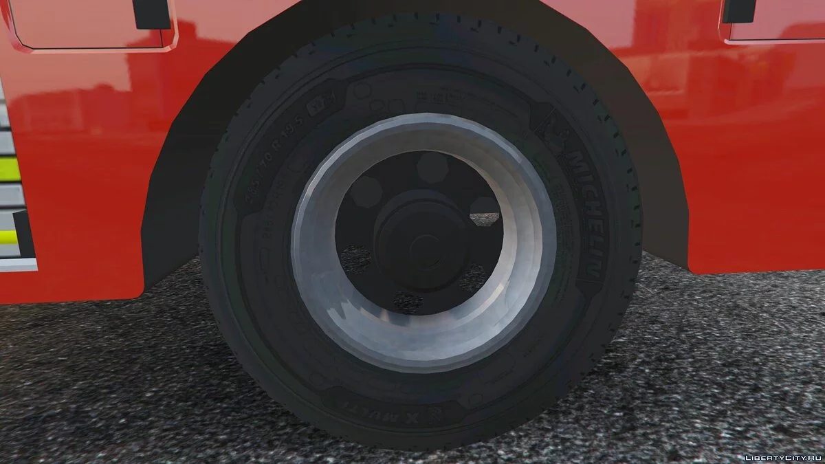 2017 London Fire Brigade Appliance [ELS] 1.0 / GTA 5