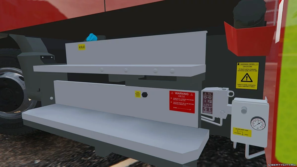 2017 London Fire Brigade Appliance [ELS] 1.0 / GTA 5