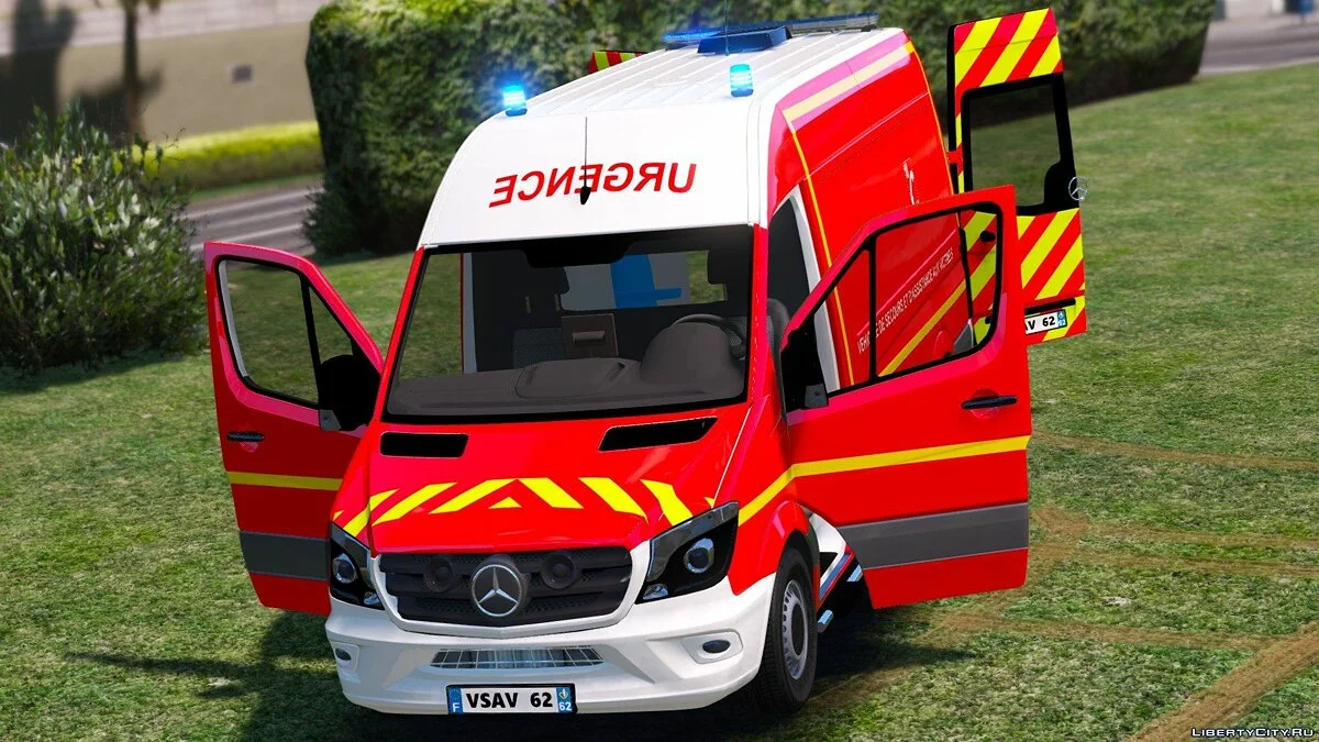 [ELS] Mercedes Sprinter VSAV 1.0 / GTA 5