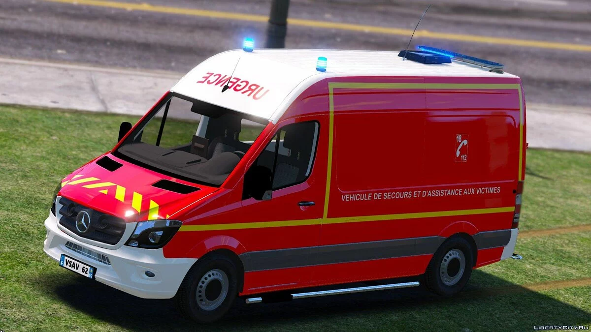 [ELS] Mercedes Sprinter VSAV 1.0 / GTA 5