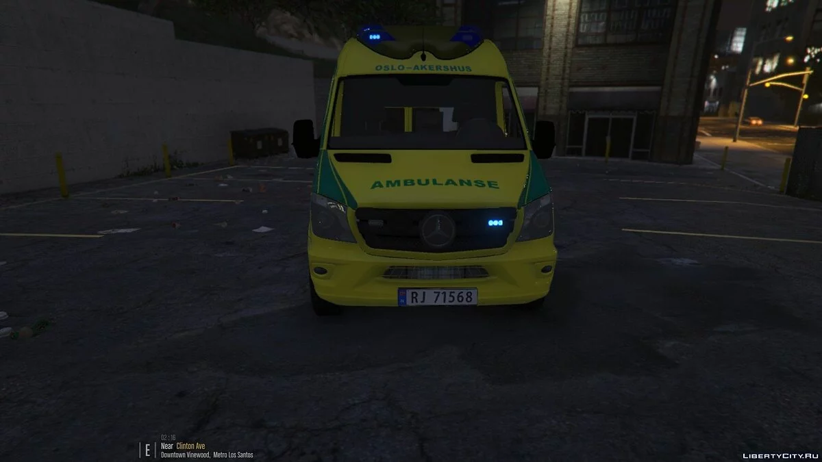 Norwegian Ambulance new design 1.0 / GTA 5