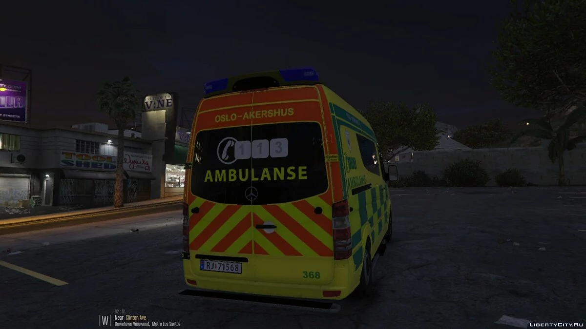 Norwegian Ambulance new design 1.0 / GTA 5
