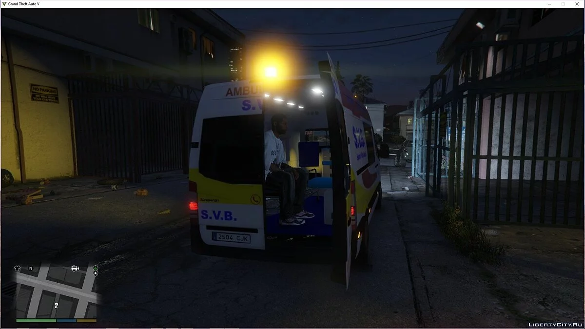 Mercedes-Sprinter Ambulancia Soporte Vital Basico | Comunidad Valenciana 1.0 / GTA 5