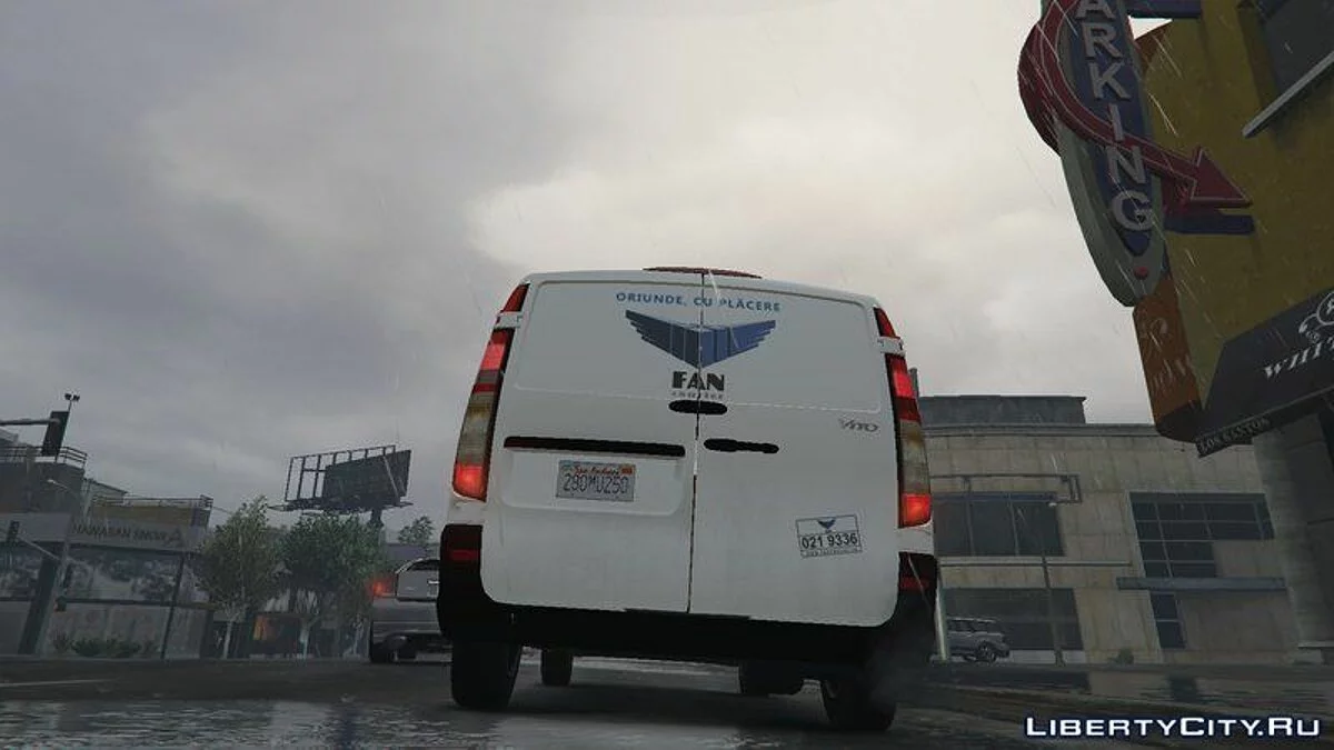 Mercedes Vito FAN Courier Romania / GTA 5