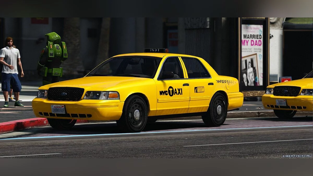 NYC Taxi (2010 Crown Vic) 0.1 / GTA 5