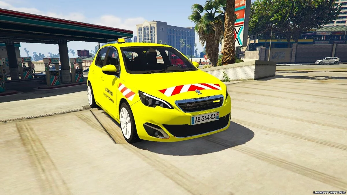 Peugeot 308 convoi exceptionnel ELS 1.0 / GTA 5