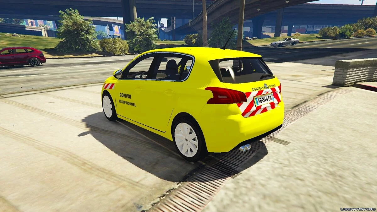 Peugeot 308 convoi exceptionnel ELS 1.0 / GTA 5