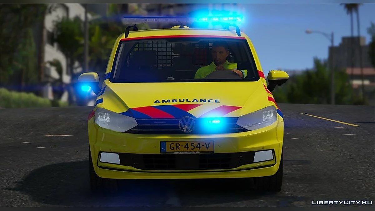 2016 Volkswagen Dutch Rapid Responder / Nederlandse Ambulance [ELS] 1.0 / GTA 5