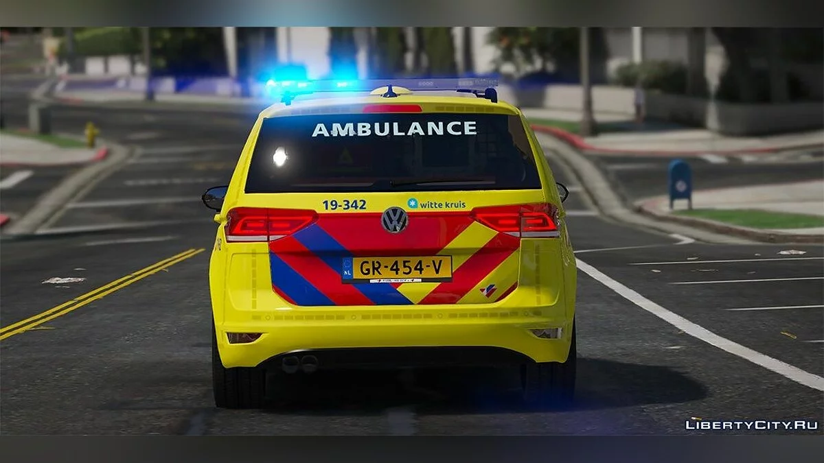 2016 Volkswagen Dutch Rapid Responder / Nederlandse Ambulance [ELS] 1.0 / GTA 5