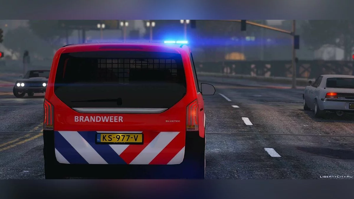 Mercedes-Benz Vito Tourer Brandweer 2017 1.1 / GTA 5