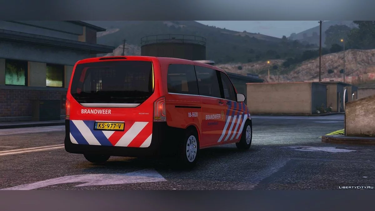 Mercedes-Benz Vito Tourer Brandweer 2017 1.1 / GTA 5