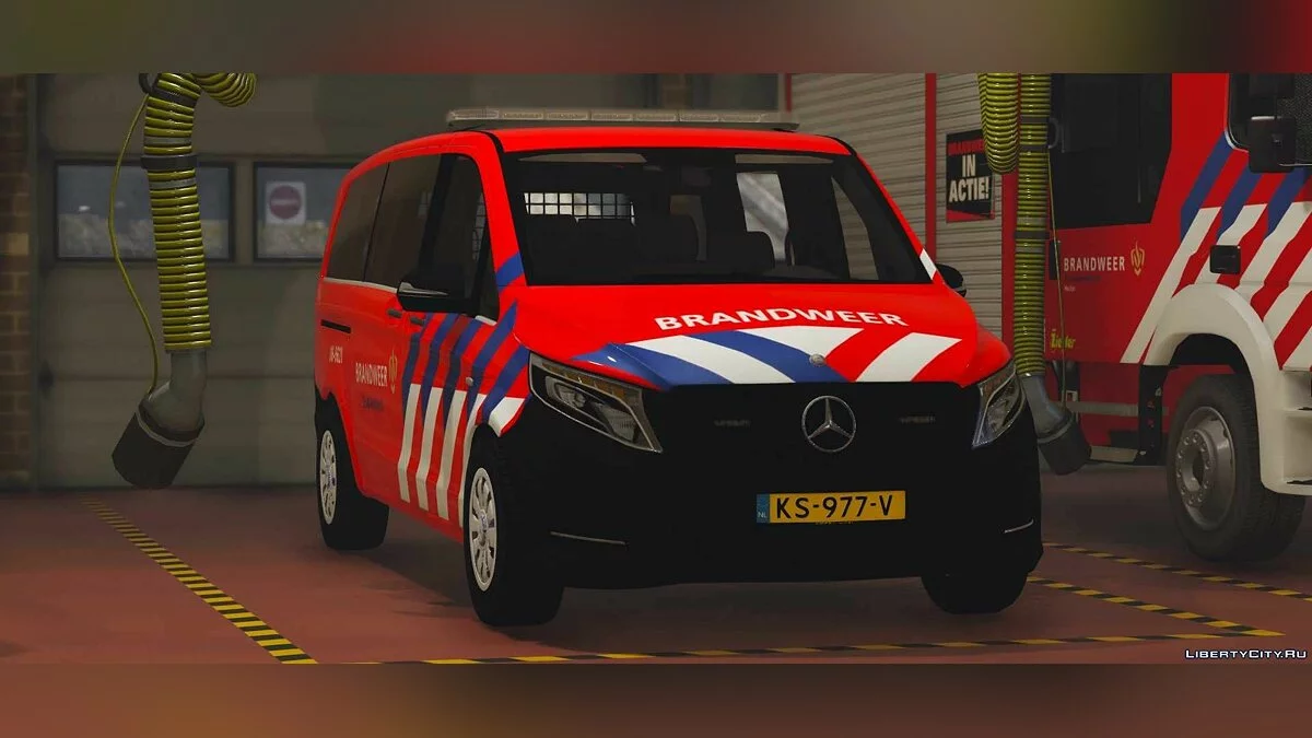 Mercedes-Benz Vito Tourer Brandweer 2017 1.1 / GTA 5