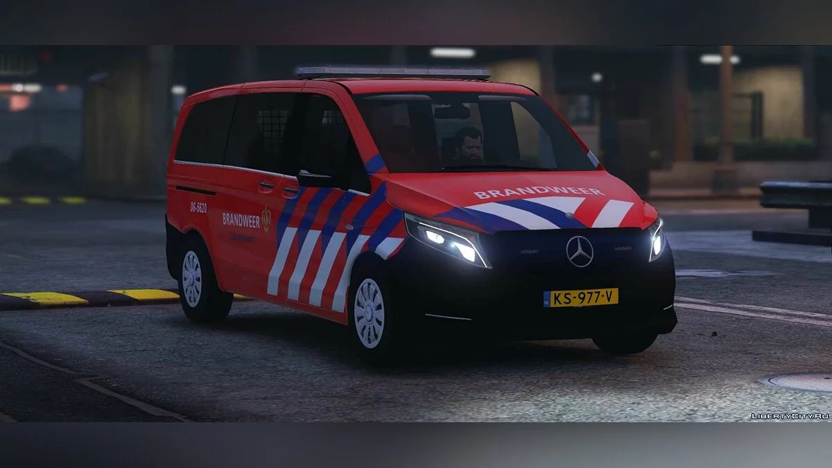 Mercedes-Benz Vito Tourer Brandweer 2017 1.1 / GTA 5