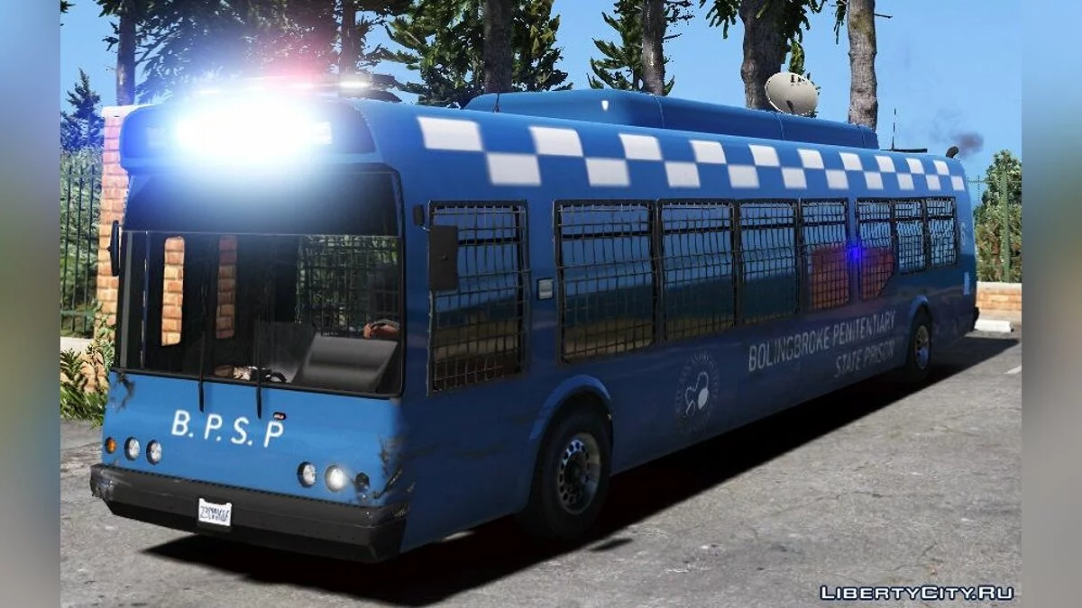 BPSP Prision Bus (ELS) 1.00 / GTA 5