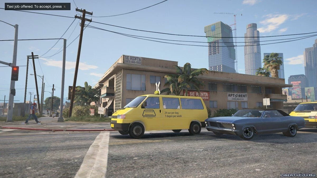 Volkswagen T4 Taxi [REPLACE] [Dutch] 1.0 / GTA 5