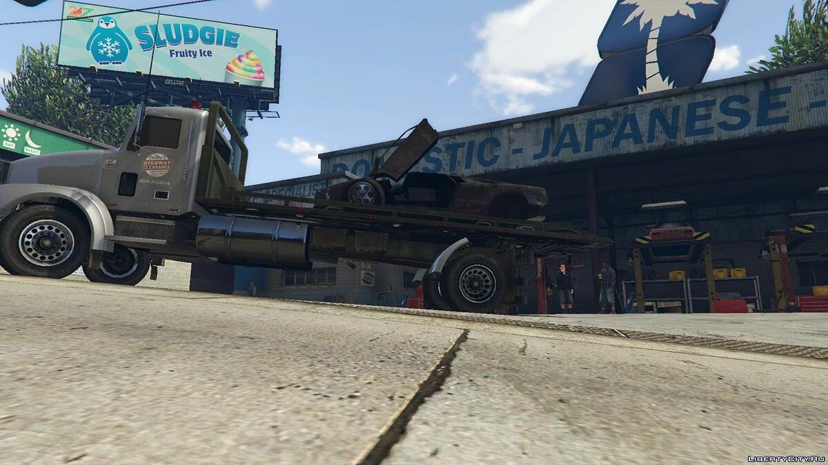 MTL Flatbed Tow Truck [Add-On/OIV | Liveries | Template] 5.0 / GTA 5