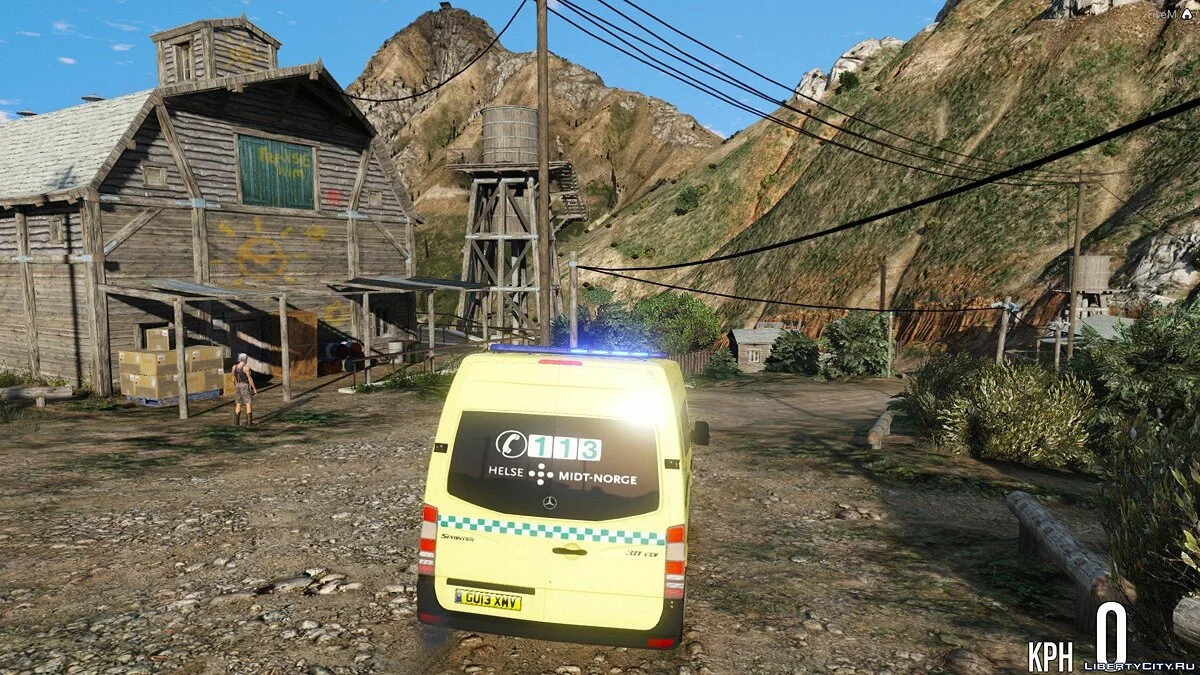 Norwegian Ambulance / Norsk Ambulanse (ELS) 1.0 / GTA 5