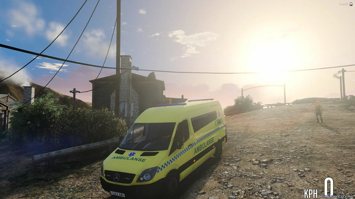 Norwegian Ambulance / Norsk Ambulanse (ELS) 1.0 / GTA 5