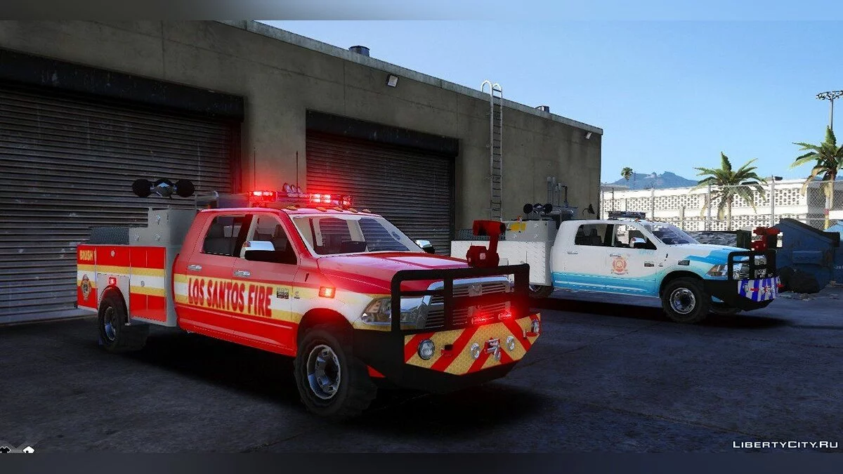 RAM 3500 BRUSH TRUCK ADD ON/REPLACE 1.00 / GTA 5