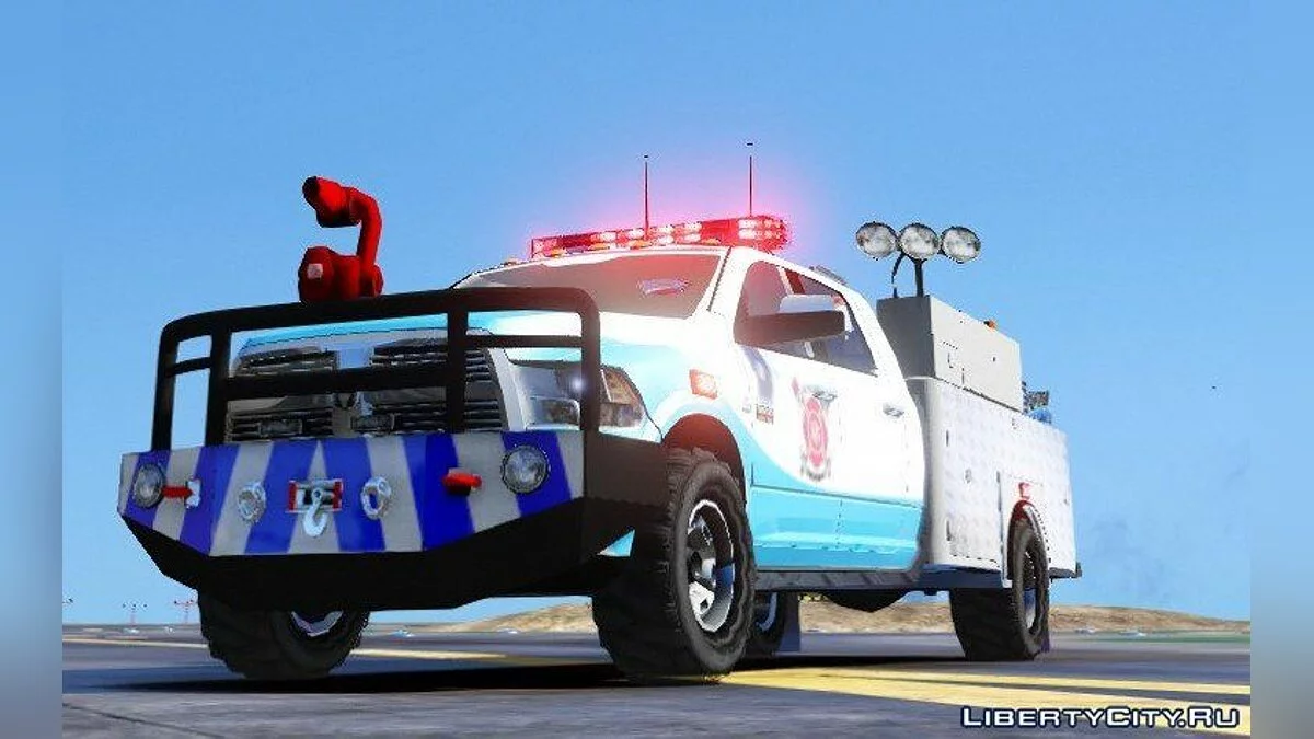 RAM 3500 BRUSH TRUCK ADD ON/REPLACE 1.00 / GTA 5