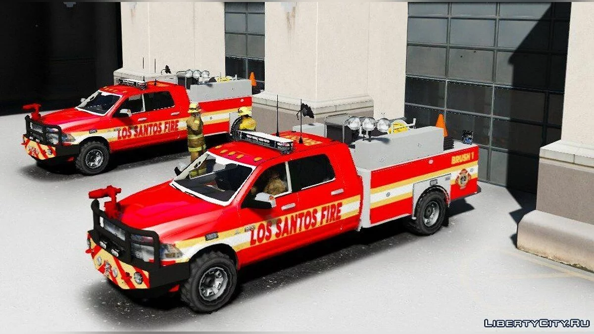 RAM 3500 BRUSH TRUCK ADD ON/REPLACE 1.00 / GTA 5
