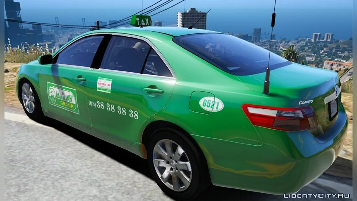 Toyota Camry TAXI Mai Linh Vietnam 1.0 / GTA 5