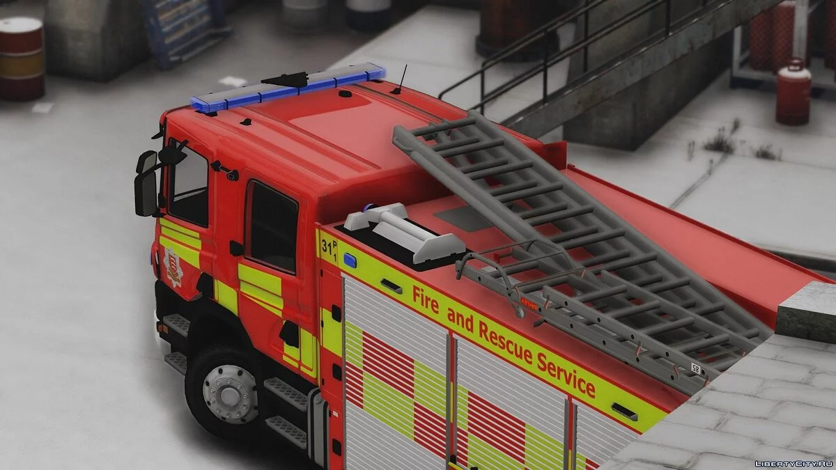 2015 Scania P280 Essex Fire and Rescue Appliance 1.0 / GTA 5