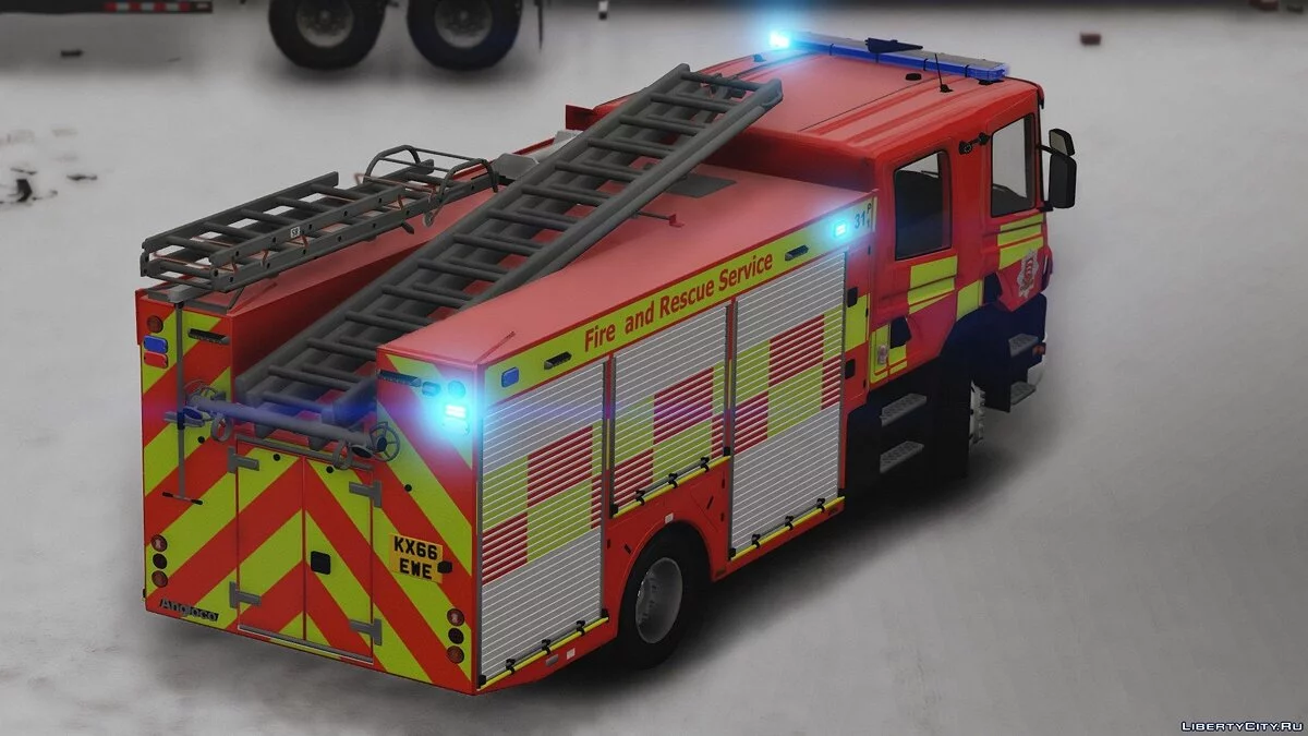 2015 Scania P280 Essex Fire and Rescue Appliance 1.0 / GTA 5