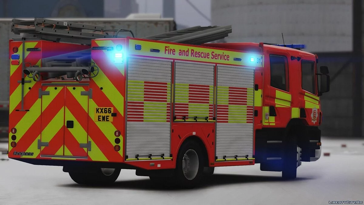 2015 Scania P280 Essex Fire and Rescue Appliance 1.0 / GTA 5