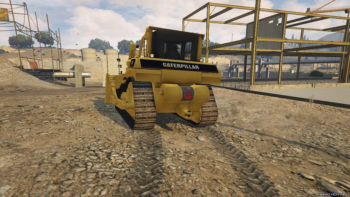 Caterpillar D7R Bulldozer: [Replace] / GTA 5