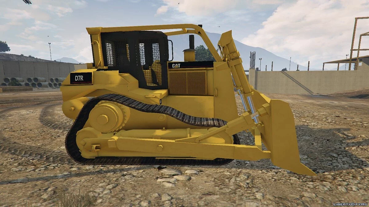 Caterpillar D7R Bulldozer: [Replace] / GTA 5