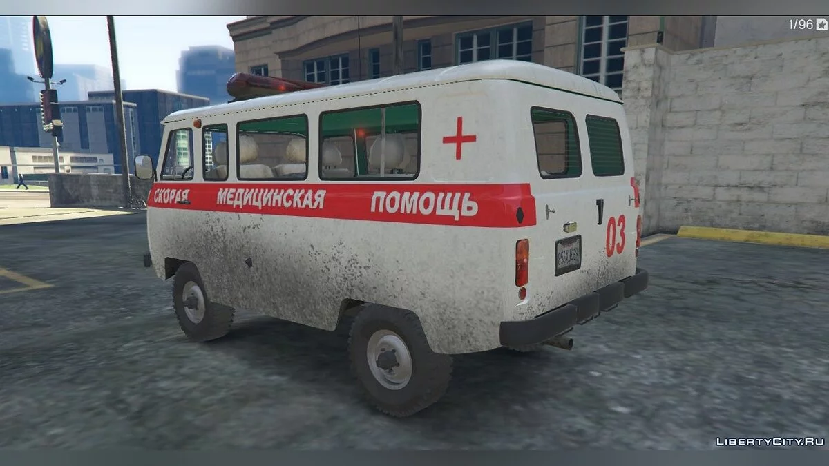 UAZ-3962 AMBULANCE / GTA 5