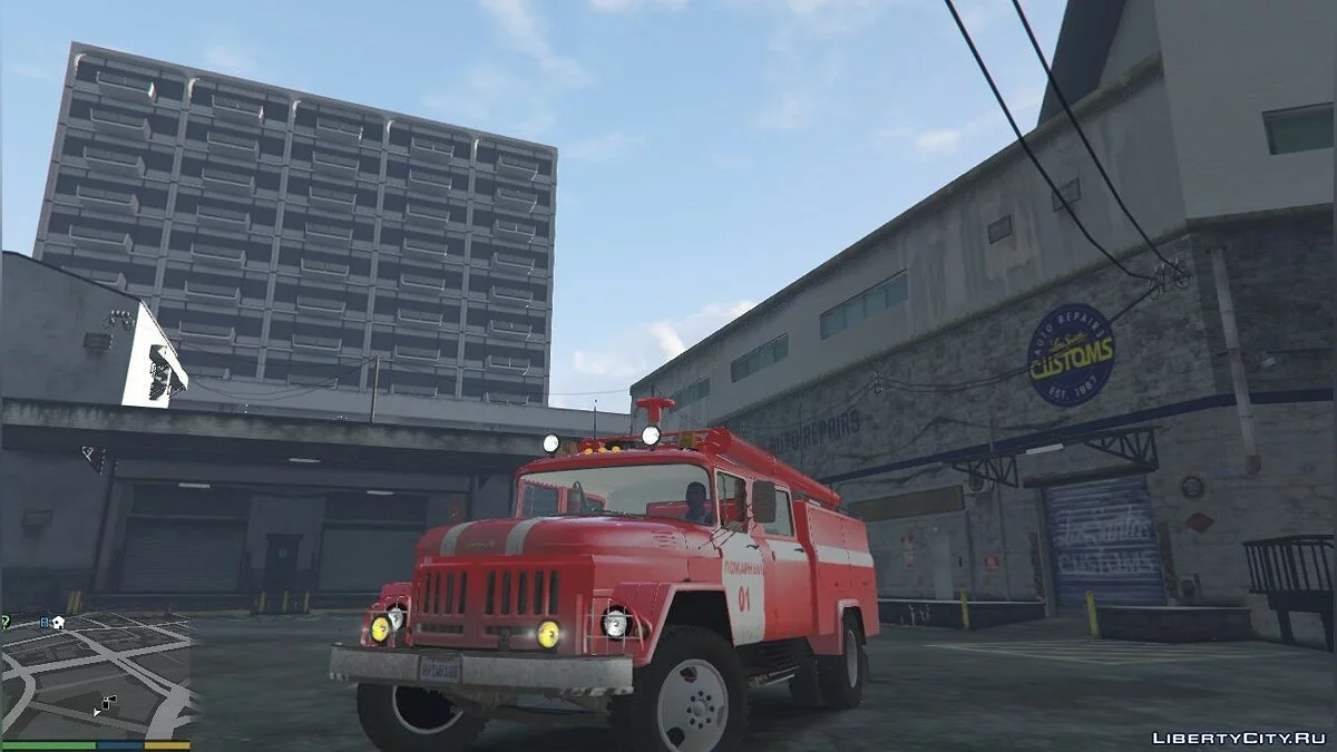 ZIL-131+130 FIRETRUK / GTA 5