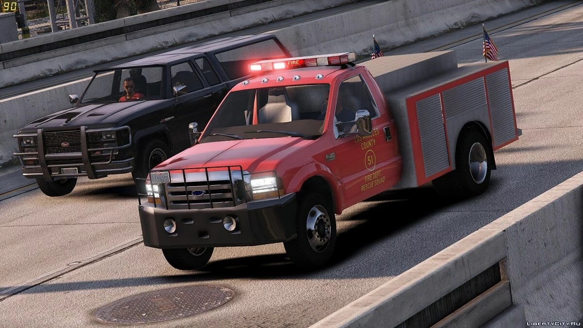 1999 Ford F450 - Squad 51 Inspired / GTA 5
