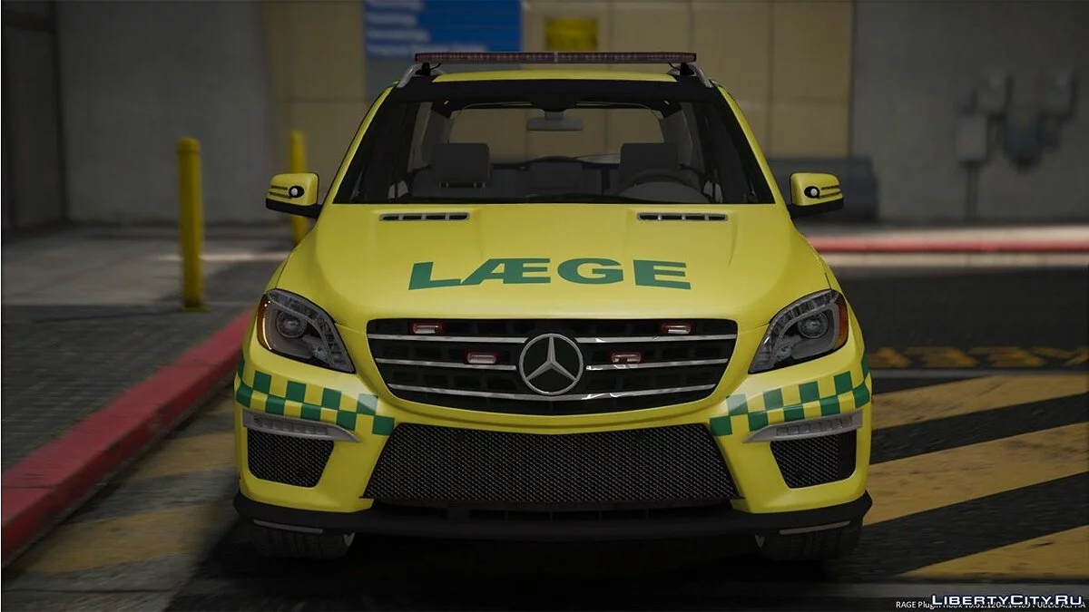 2012 Mercedes Benz ML63 - Danish Medic - (ELS/REPLACE) / GTA 5