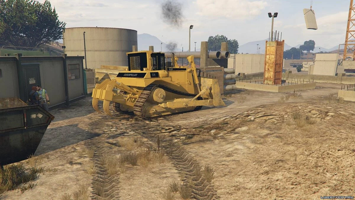 Caterpillar D7R Bulldozer: [Add-On/Replace] 1.1 / GTA 5