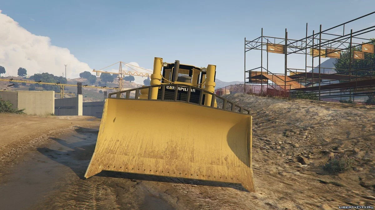 Caterpillar D7R Bulldozer: [Add-On/Replace] 1.1 / GTA 5