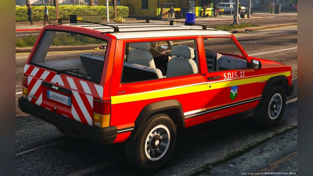 Jeep Cherokee 1998 Sapeurs Pompiers / GTA 5