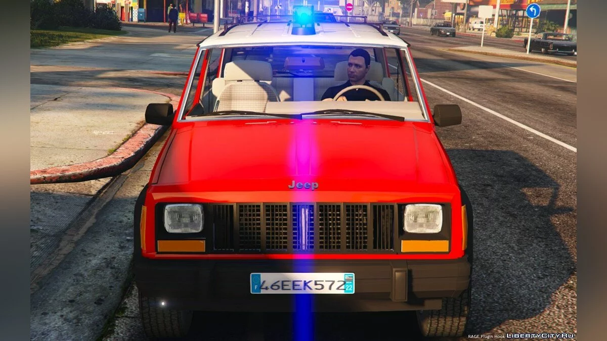 Jeep Cherokee 1998 Sapeurs Pompiers / GTA 5