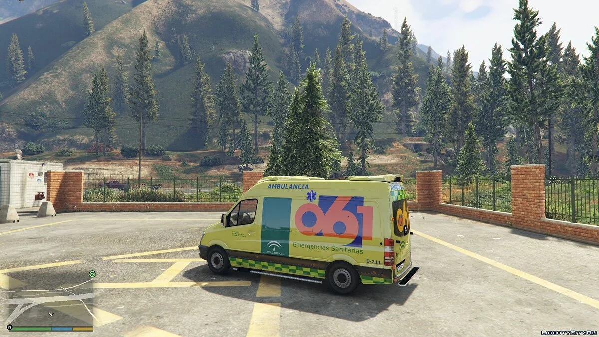 Mercedes Sprinter - Ambulancia - 061 Nueva Rotulacion (Andalucia) 1.0 / GTA 5