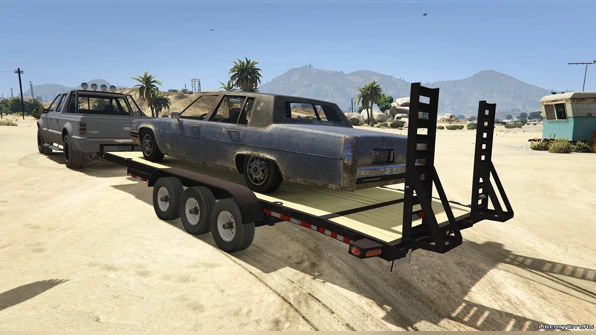 Transport Hauler [Add-On/Replace] [.net] 2.1 - Прицеп для транспорта / GTA 5