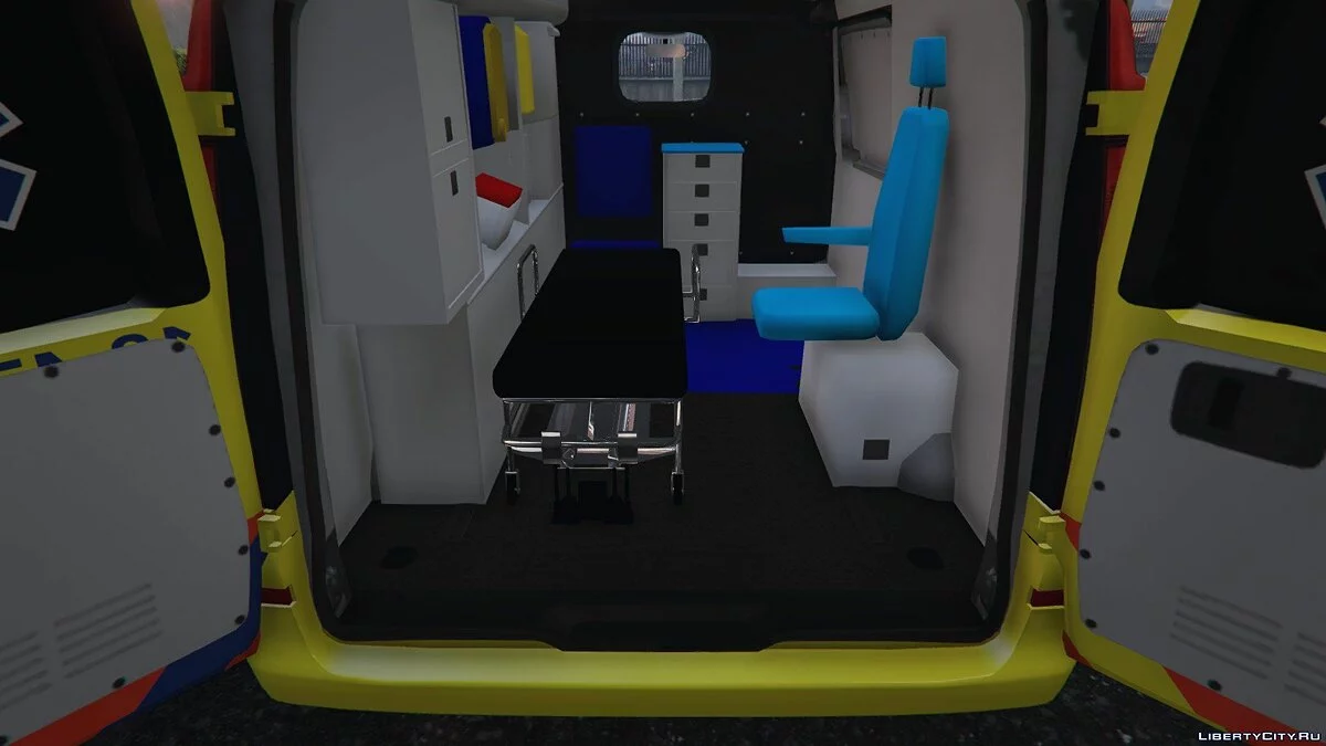 Mercedes Benz Vito Ambulance Dutch VZA International ELS / GTA 5