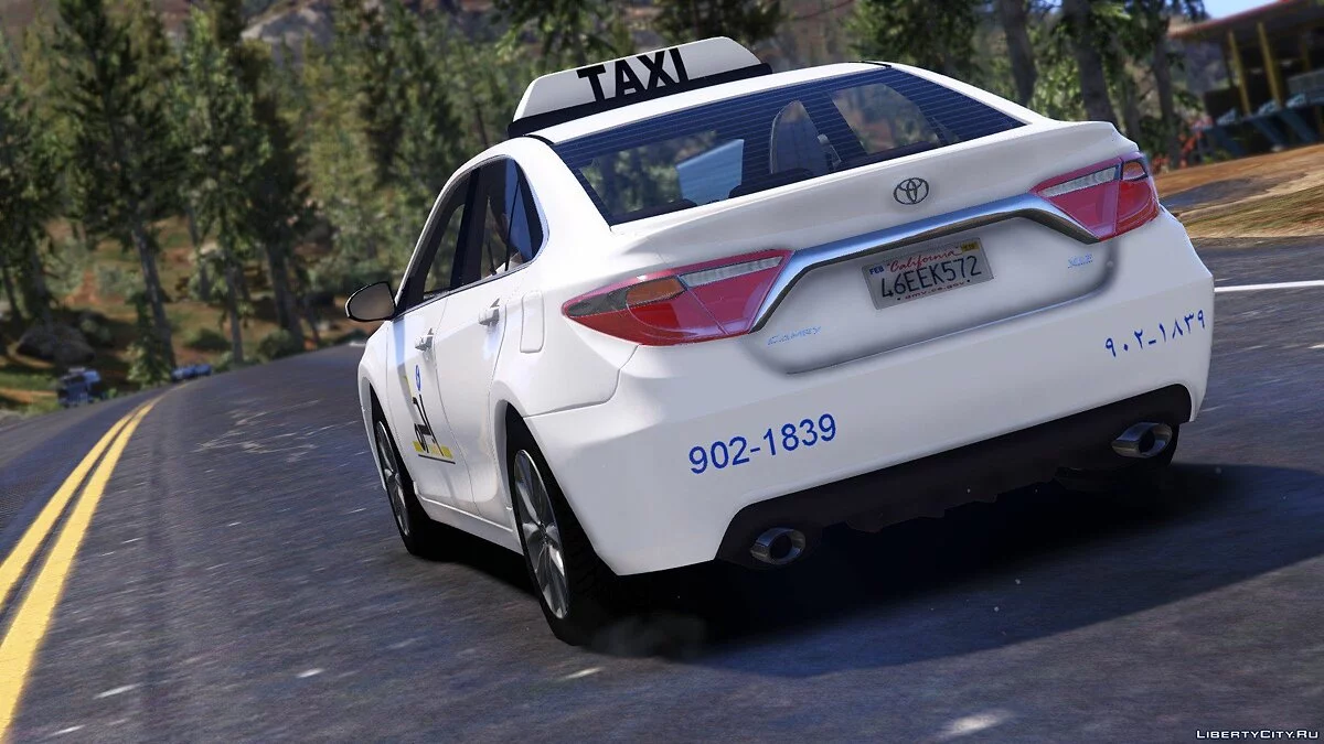 Saudi Taxi Toyota Camry 2017 / GTA 5