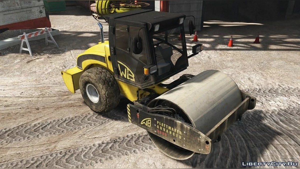 Steamroller (Add-on/Replace) 1.0 / GTA 5