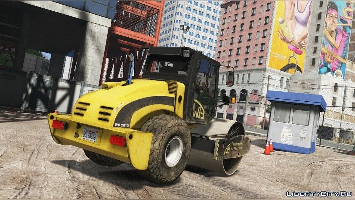 Steamroller (Add-on/Replace) 1.0 / GTA 5