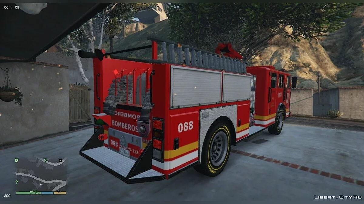 Camion de bomberos Cabildo de La Palma Canarias 1.0 / GTA 5