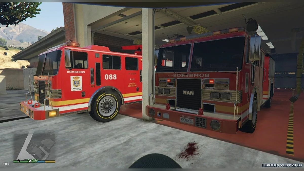 Camion de bomberos Cabildo de La Palma Canarias 1.0 / GTA 5