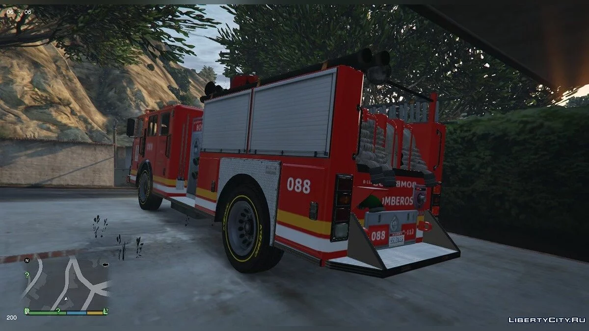 Camion de bomberos Cabildo de La Palma Canarias 1.0 / GTA 5