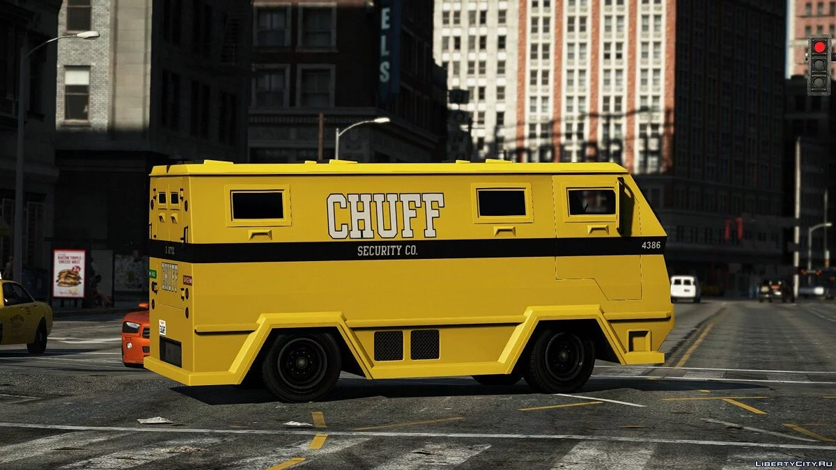 Chuff Security Livery for HVY Brickade [Add-On | Livery] v1 / GTA 5