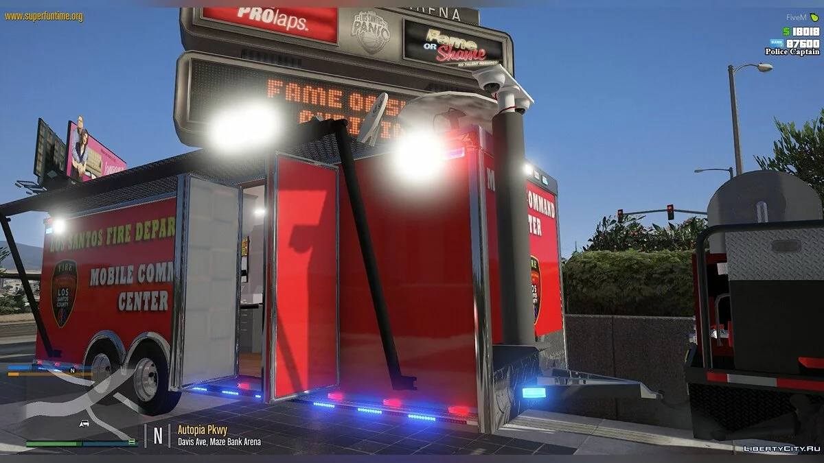 Mobile Command Trailer 1.00 / GTA 5